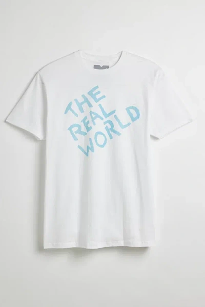 Urban Outfitters The Real World Tee In White, Men's At