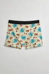 URBAN OUTFITTERS THE SMURFS BOXER BRIEF IN CREAM, MEN'S AT URBAN OUTFITTERS