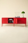Urban Outfitters The Standard Locker Media Console In Red At