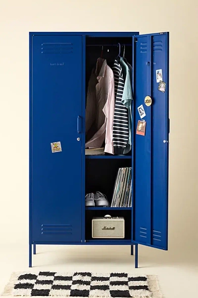 Urban Outfitters The Twinny Locker Storage Cabinet In Navy At  In Blue