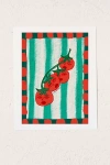 Urban Outfitters Theebouffants Moody Tomatoes Art Print At