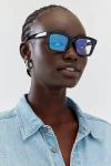 Urban Outfitters Thick Frame Blue Light Glasses In Black, Women's At  In Black