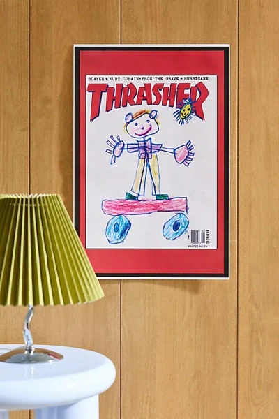 Urban Outfitters Thrasher Cover April 1995 Poster At  In Multi