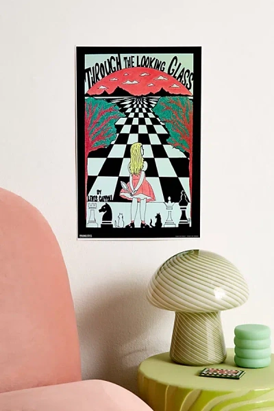 Urban Outfitters Through The Looking Glass Poster At  In Multi