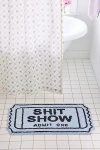 Urban Outfitters Ticket To The S*** Show Bath Mat In Blue At