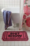 Urban Outfitters Ticket To The S*** Show Bath Mat In Pink At