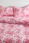 Urban Outfitters Toile Patterned Comforter Set In Blush At