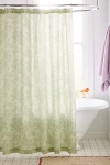 Urban Outfitters Toile Shower Curtain In Mint At