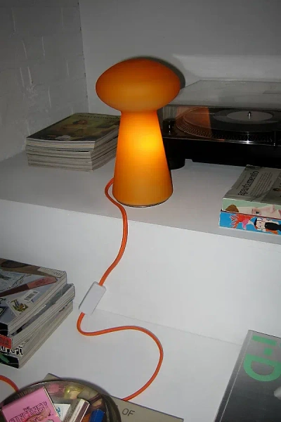 Urban Outfitters Toshi Table Lamp In Orange At  In Yellow