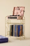 Urban Outfitters Tulip Metal Vinyl Storage Rack In Gold At  In Multi