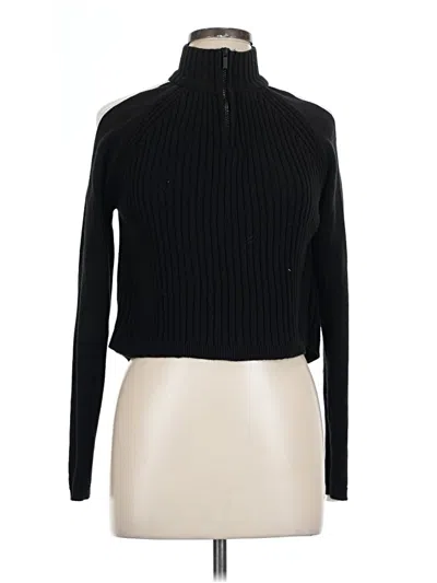 Pre-owned Urban Outfitters Turtleneck Sweater In Black