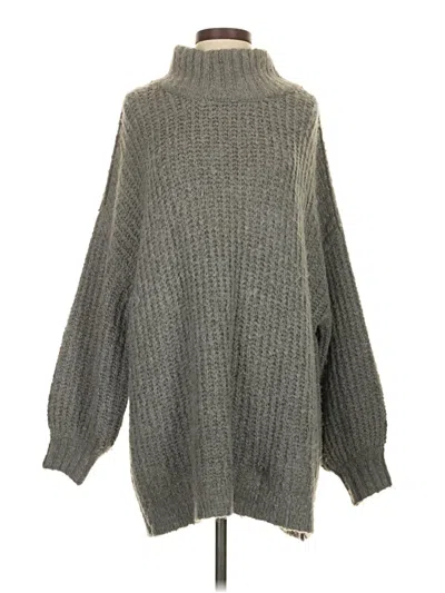 Pre-owned Urban Outfitters Turtleneck Sweater In Gray
