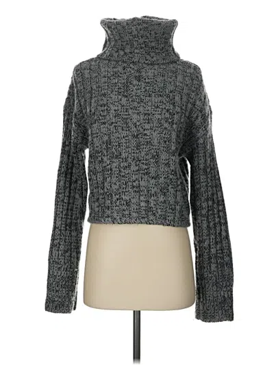 Pre-owned Urban Outfitters Turtleneck Sweater In Gray