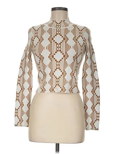 Pre-owned Urban Outfitters Turtleneck Sweater In Ivory