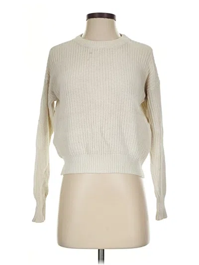 Pre-owned Urban Outfitters Turtleneck Sweater In Ivory