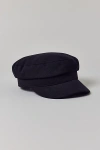 Urban Outfitters Twill Cabbie Hat In Black, Women's At
