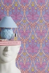 URBAN OUTFITTERS UO HOME BOW DAMASK PURPLE REMOVABLE WALLPAPER IN ASSORTED AT URBAN OUTFITTERS
