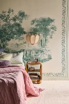 Urban Outfitters Uo Home Goose Toile Removable Wall Mural In Green At