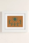 Urban Outfitters Uo Home Sunny Friends Art Print In Modern White At