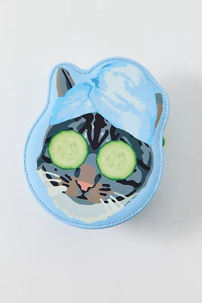 Urban Outfitters Uo Icon Shaped Pill Case In Funky Cats At  In Multi