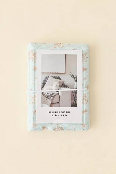 Urban Outfitters Uo Instax Mini Photo Album In Blue Pattern At
