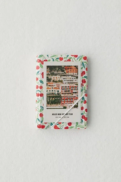 Urban Outfitters Uo Instax Mini Photo Album In Red At  In Brown