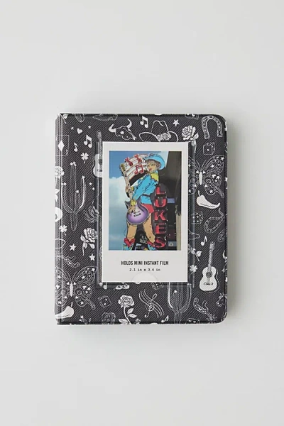 Urban Outfitters Uo Instax Photo Album In Black/white Western At