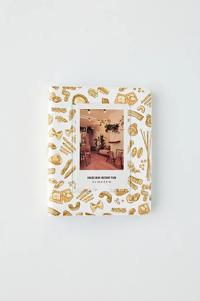 Urban Outfitters Uo Instax Photo Album In Pasta At  In Gold