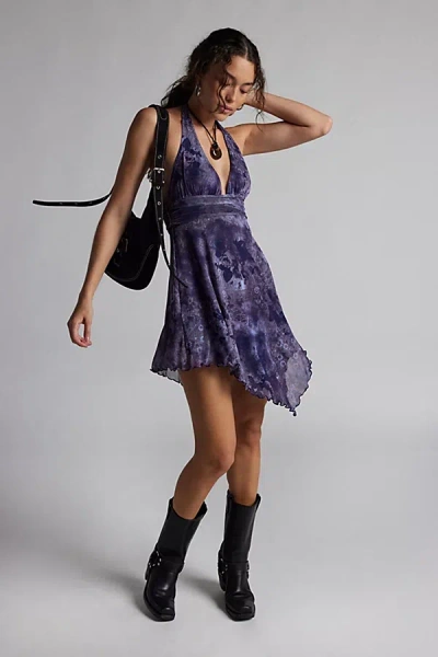 strapless open back dress Urban Outfitters