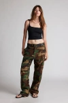 Urban Outfitters Vintage Camo Pant In Camo, Women's At  In Green