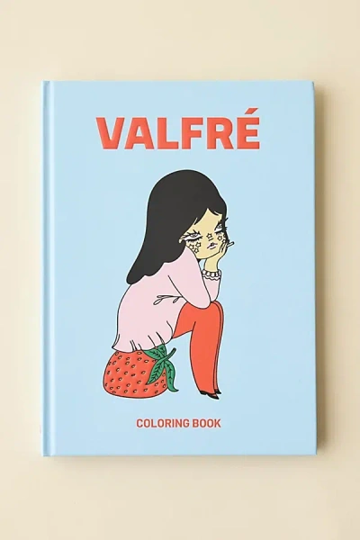 Urban Outfitters Valfré Coloring Book Vol. 3 By Ilse Valfré In Light Blue At