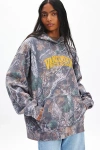 Urban Outfitters Vancouver Graphic Woodland Camo Hoodie Sweatshirt In Camo, Women's At  In Camo