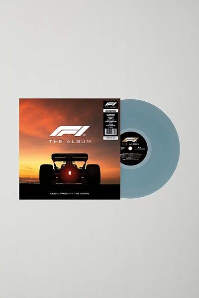 Urban Outfitters Various Artists - F1-the Album Uo Exclusive Lp In Marine Light Blue Translucent At