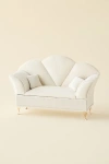 Urban Outfitters Velvet Sofa Shaped Jewelry Box In White At  In White