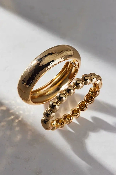 Urban Outfitters Venice Bangle Bracelet Set In Gold, Women's At