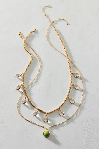 Urban Outfitters Victorian Dream Pendant Layering Necklace Set In Gold, Women's At