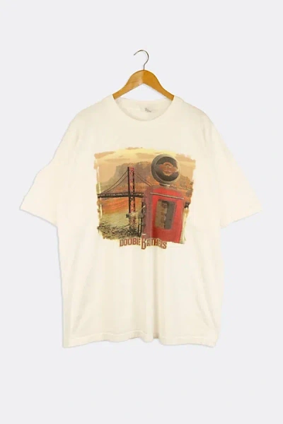 Urban Outfitters Vintage Doobie Brothers San Fransico Gas Pump Graphic T Shirt Top In White, Men's At Urban Outfitter