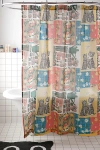 Urban Outfitters Vintage Tea Towel Shower Curtain In Assorted At  In Assorted