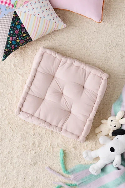 Urban Outfitters Washed Corduroy Floor Pillow In Pink/rose At
