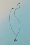 Urban Outfitters Waterproof Annie Crescent Pendant Necklace In Silver, Women's At  In Silver