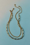 Urban Outfitters Waterproof Anya Chain Layered Necklace In Gold, Women's At  In Gold
