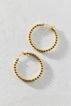 Urban Outfitters Waterproof Beaded Hoop Earring In Gold, Women's At  In Gold