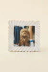 Urban Outfitters Wave 4" Square Picture Frame In White At
