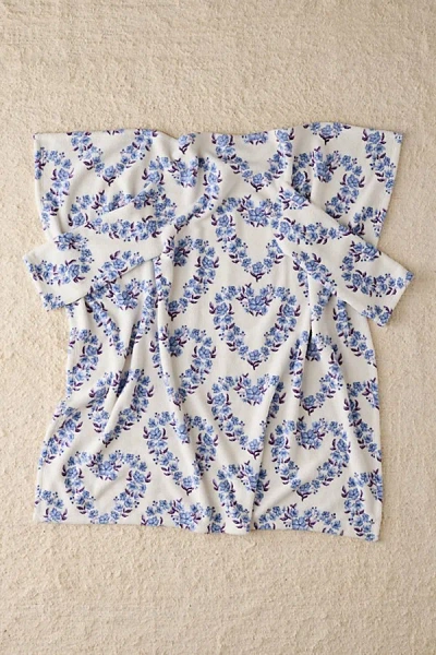 Urban Outfitters Wearable Bed Rotting Throw Blanket In Blue At