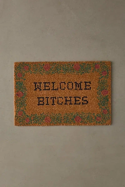 Urban Outfitters Welcome Doormat In Brown At  In Multi