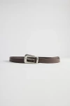 Urban Outfitters Western Buckle Belt In Brown, Men's At