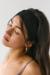 Urban Outfitters Wide Lace Headwrap Headband In Black, Women's At  In Gold