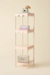 Urban Outfitters Wiggle 3-tier Metal Storage Shelf In Pink At