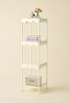 Urban Outfitters Wiggle 3-tier Metal Storage Shelf In White At
