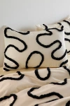 Urban Outfitters Wiggle Tufted Sham Set In Black At